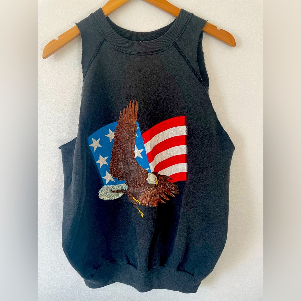 Vintage cutoff sweatshirt  🇺🇸